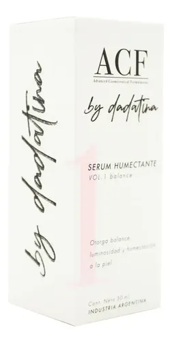 Serum Humectante Vol 1 Balance Acf By Dadatina M21076