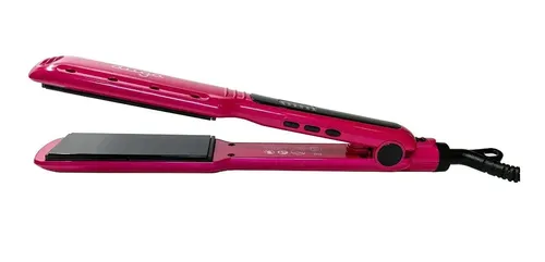 Plancha Para Cabello Humedo Y Seco Duga, Profesional 70 Watts D207 Color Rosa