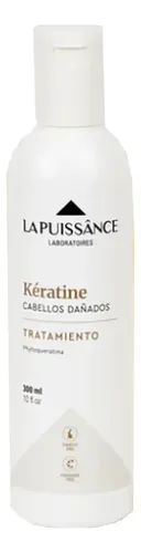 Shampoo Y Enjuague Keratina + Protector Térmico La Puissance