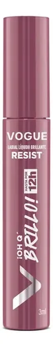 Brillo Labial Resist ¡Oh Q’ brillo! Vogue Tono Bacana 3ml