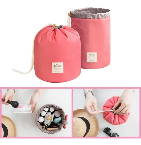 Neceser Porta Cosmeticos Maquillaje Viaje Plegable Entrega