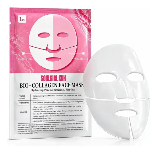 Mascarilla Facial Absorbible 100% Bicolágeno Reafirma Nutre