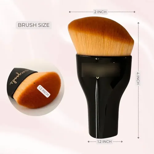 Brocha Para Maquillaje Líquido Y Bb Cream Face Body