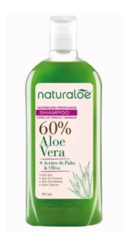 Shampoo Aloe Vera Nutricion Profunda Naturaloe X 360 Ml