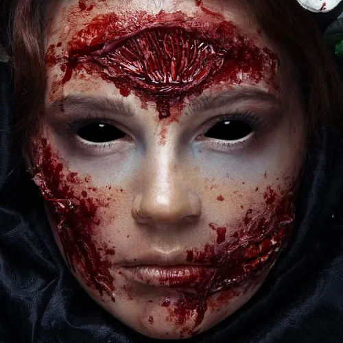 Esponja Punteada Maitys Para Maquillaje De Halloween Con Cic