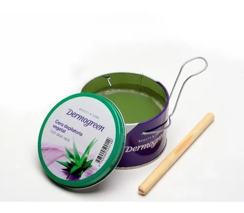 Cera Depilatoria Vegetal En Lata Cruelty Free Dermogreen