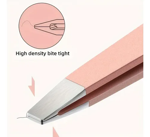 Pinzas Cejas Profesional Acero Inoxidable Inclinado 1pza