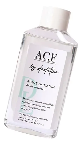 Acf Dadatina Aceite Limpiador Desmaquillante Vegano X 115ml