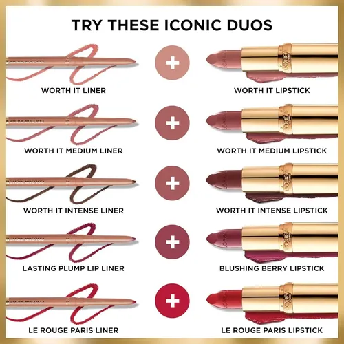 Lápiz De Contorno De Labios L’oreal Paris Colour Riche 708