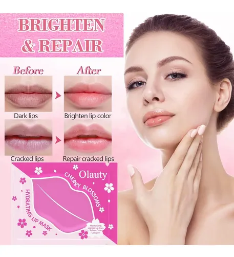 30 Pares De Mascarillas Labiales Y Parches Para Ojos Eakroo