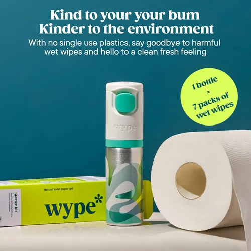 Kit De Inicio Wype  Toallitas De Limpieza De Piel + 2 Recar