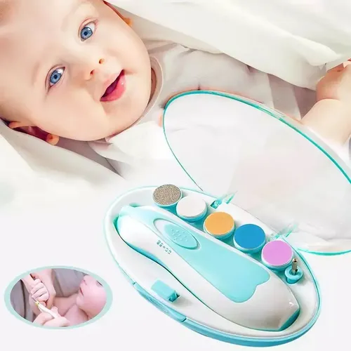 Lima de Uñas Eléctrica Inalámbrica Showel B40 Para Bebés y Adultos 6000 RPM