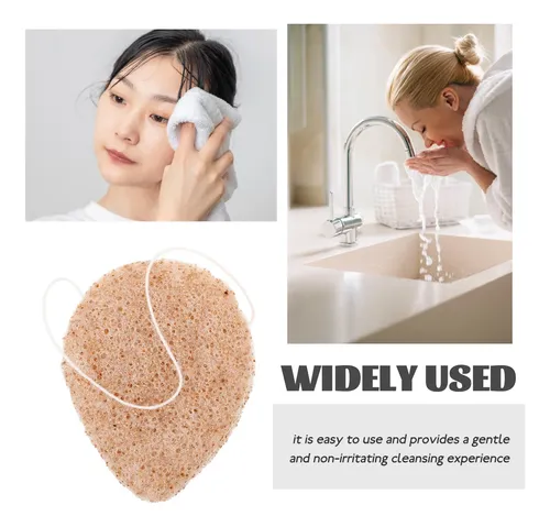 Esponja Facial Para Mujer, Esponja De Limpieza Facial, Almoh