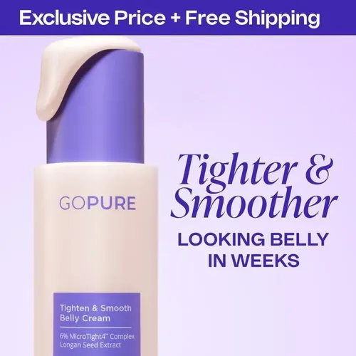 Cjwd Gopure Apretar Y El Vientre Suave Crema Reafirmante Con