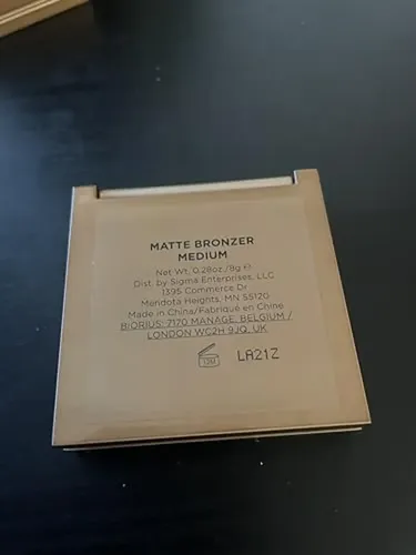 Polvo Bronceador Mate Sigma Beauty, Bronceador Ligero De Lar