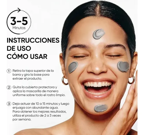 Mascarilla En Barra Skintific Alaska Volcano 40 G Todo Tipo De Piel