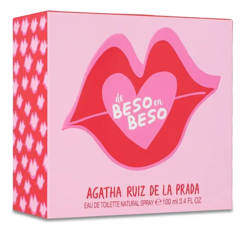 Perfume De Beso En Beso Agatha Ruiz La Prada Edt 100ml