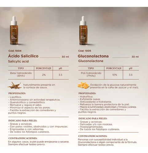 Exel Acido Salicilico Al 2% Facial Profesional Acids X 30ml.