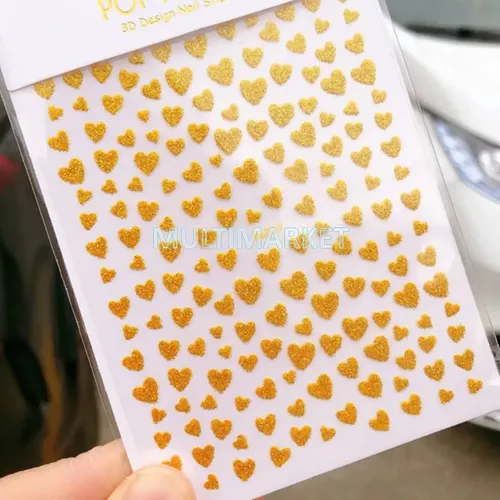 2 Stickers Para Uñas 3d Autoadhesivos – Nail Art