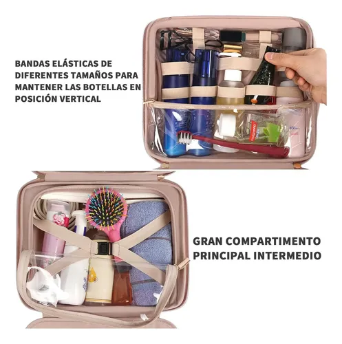 Bolsa De Maquillaje Profesional Para Mujer, 4 En 1