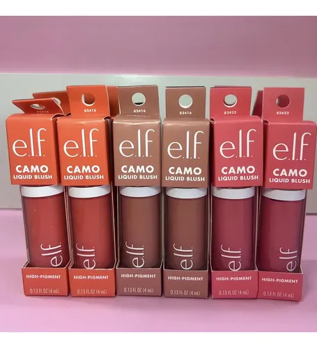 Rubor Liquido Elf Camo Liquid Blush Tono Del Maquillaje Pinky Promise