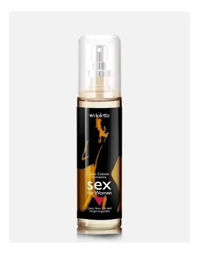 Violetta Cosméticos Deo Colonia Sex For Women 120ml Oriental Floral