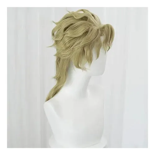 ) Descuento En Peluca. Aplicable A: Dio Brando Cosplay !