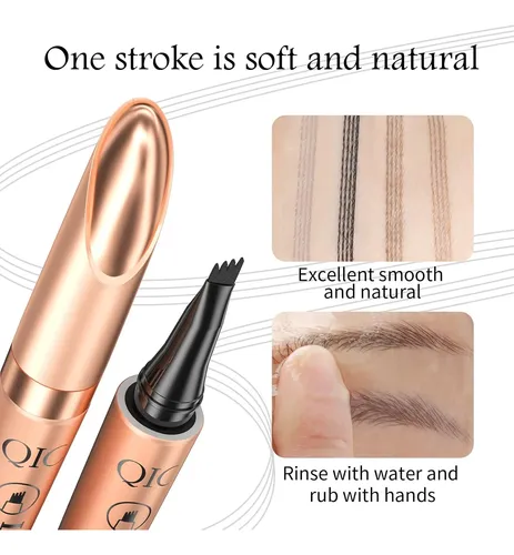 Delineador De Cejas Preciso Impermeable Marrón Oscuro