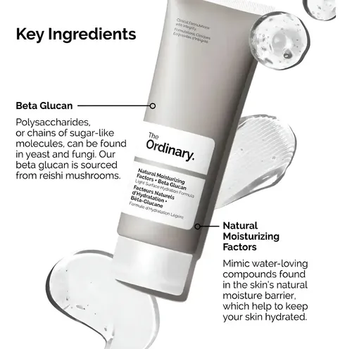 Crema Hidratante Natural Beta Glucano Gel Skincare Vegano Dia Noche 30 Ml Rostro Todo Tipo De Piel Gel Hipoalargenico The Ordinary