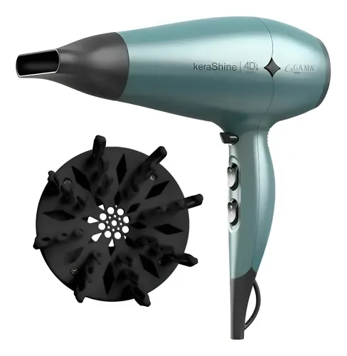 Secador De Pelo Ga.ma Italy Kerashine Diamond 4d 2300w 9c