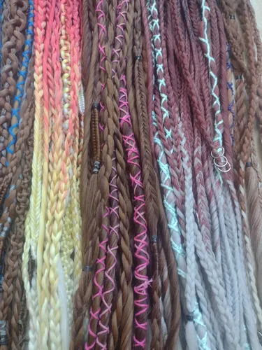 Dreadlocks Por Unidad Trenzas Boho Moda Verano 25 Tendencia