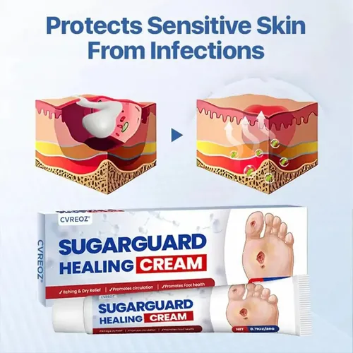 Crema Reparadora Aajw Sugar Guard De 3 Piezas, Crema Para Snc
