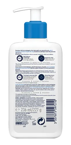 Loción Hidratante Cerave Para Piel Normal A Seca 236ml