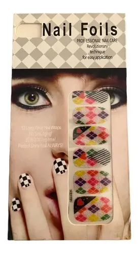 Stickers De Esmalte Adhesivos Para Uñas N°7