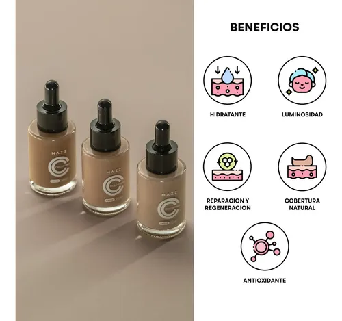 Mazz Color Touch- Serum Con Color Tono 02-caramelo