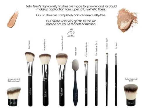 Base De Maquillaje En Polvo Mineral Bella Terra |