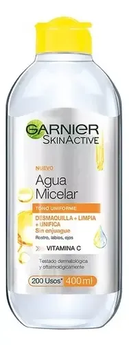 Agua Micelar Garnier Skin Active Vitamina C 400ml