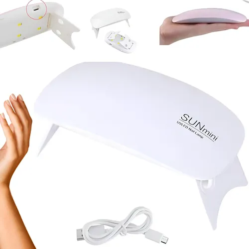 Cabina Led Sun Mini Uñas En Gel Y Semipermanente Lefemme