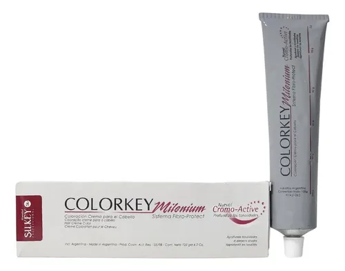Tintura Silkey Colorkey Milenium Tono 12 X120gr Tono 12 gris plata