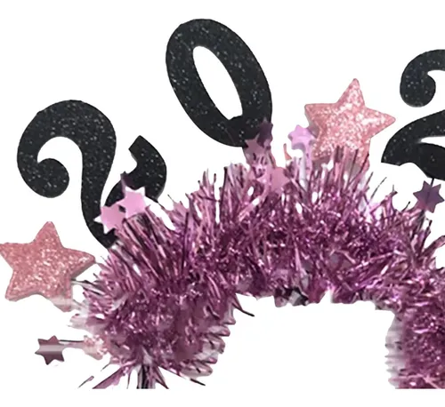 Diadema De Feliz Año Nuevo, Diademas De Aro Para El Pelo