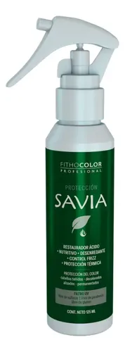 Protector Térmico Desenredante Savia X 125ml Fithocolor X3