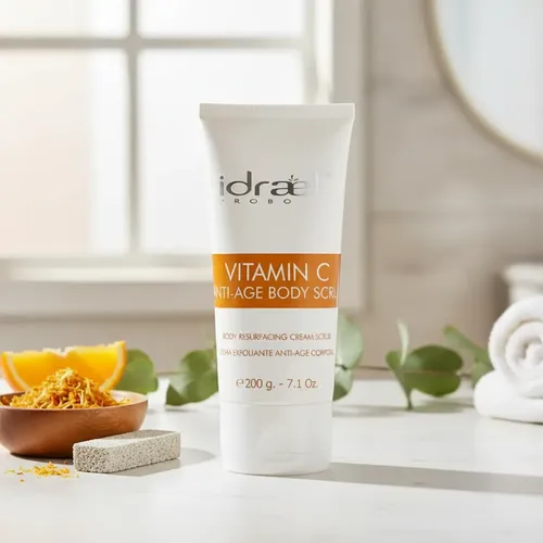 Exfoliante Corporal Antiage Luminosidad Vitamina C Idraet