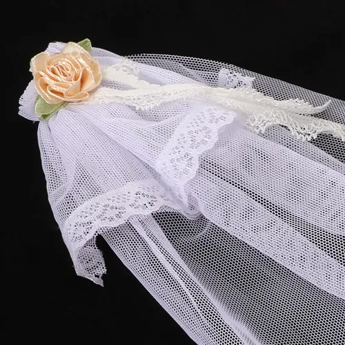 Z.h 2 Piezas Accesorios Boda: Velos De Co