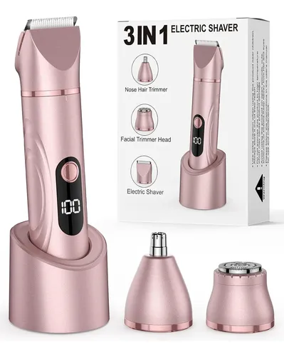 Depiladora Eléctrica Piel Suave Painless Bikini Y Facial