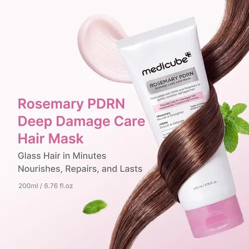 Medicube Rosemary Pdrn Deep Damage Care Hair Mask Mascarilla