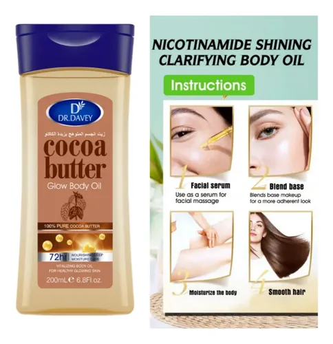 Aceite Body Glow Sk Con Manteca De Cacao