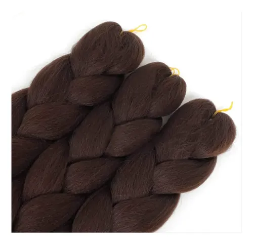 Extensiones Pelo Kanekalon Termico Jumbo Trenzas African 4#