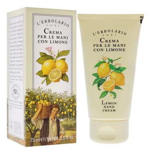Crema De Manos – Limón 74ml Lerbolario