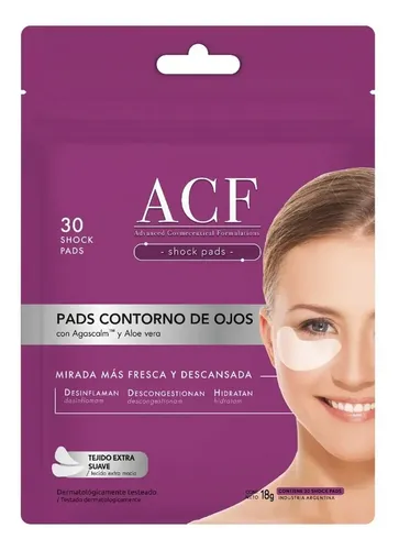 Pads Contorno De Ojos Con Agascalm Y Aloe Vera Acf Tipo de piel Todo tipo de piel