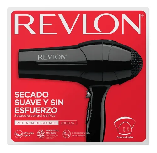 Secador De Pelo Revlon Ns Rvdr773la2a Tecnología Ion